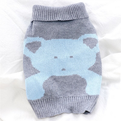 Haina pentru câini verde leopard, pulover cald pentru cățeluș, bichon, hiromi, pulover moale, pentru animale de companie, la modă, haine de toamnă și iarnă, accesorii pentru câini