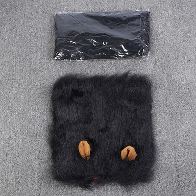 Mieli naminiai šunys Cosplay drabužiai Kostiumas Liūtas Mane Žiemos Šiltas augintinis dideliems Šunims Vakarėlio dekoravimas su ausų augintinio priedais