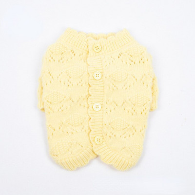 Toamnă Iarnă Cardigan tricotat pentru animale de companie, moale, drăguț, pulover fleece arctic, cardigan, haine pentru animale de companie, haine pentru pisici și câini, haină cu ursuleț