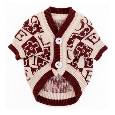 Luxusné oblečenie pre psov pre malé psy, potreby pre domáce zvieratá, sveter pre psov, zimný teplý kabát pre psov, oblečenie pre šteniatka, oblečenie pre čivavy, kardigan pre psov