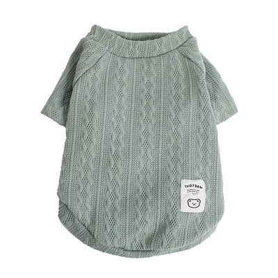 Ζεστό πουλόβερ για σκύλο με ζιβάγκο Φθινοπωρινό Χειμώνα Πλεκτά Ρούχα Σκύλου για Μικρά Σκυλιά Chihuahua Στολή Πουλόβερ Σκύλου Χοντρά Ρούχα