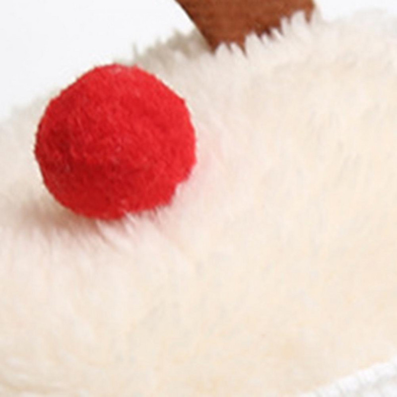 Lemmikloomade mütsi sarved Disain Hoiab soojas Pehme tekstuur Multifilm Lemmikloomakoerad Kassid Nokamüts jõuludeks