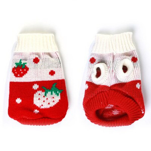 Soojad koerriided väikestele keskmistele koertele Kootud kasside kampsun Lemmikloomariided Chihuahua buldogidele kutsikate kostüümide mantel talveks