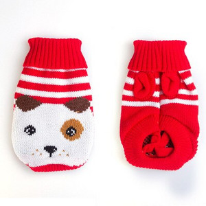 Soojad koerriided väikestele keskmistele koertele Kootud kasside kampsun Lemmikloomariided Chihuahua buldogidele kutsikate kostüümide mantel talveks