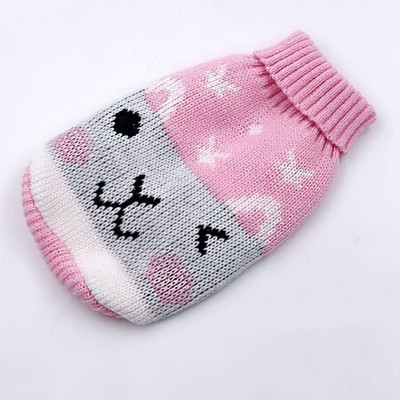 Soojad koerriided väikestele keskmistele koertele Kootud kasside kampsun Lemmikloomariided Chihuahua buldogidele kutsikate kostüümide mantel talveks