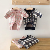 Talvine koera kampsun triibuline puuvillane soe lemmiklooma koerte riided väikestele keskmistele koertele mantlid jope kutsika chihuahua prantsuse buldogi kostüüm