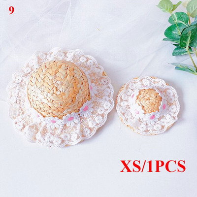 Nový čipkovaný kvetinový klobúk pre mačky a psov, letný slnečník, slamený klobúk, domáce zvieratá, šteňa, doplnky, malý klobúk pre psov, sladké sedmokrásky, klobúky pre mačky, domáce zvieratá, klobúky