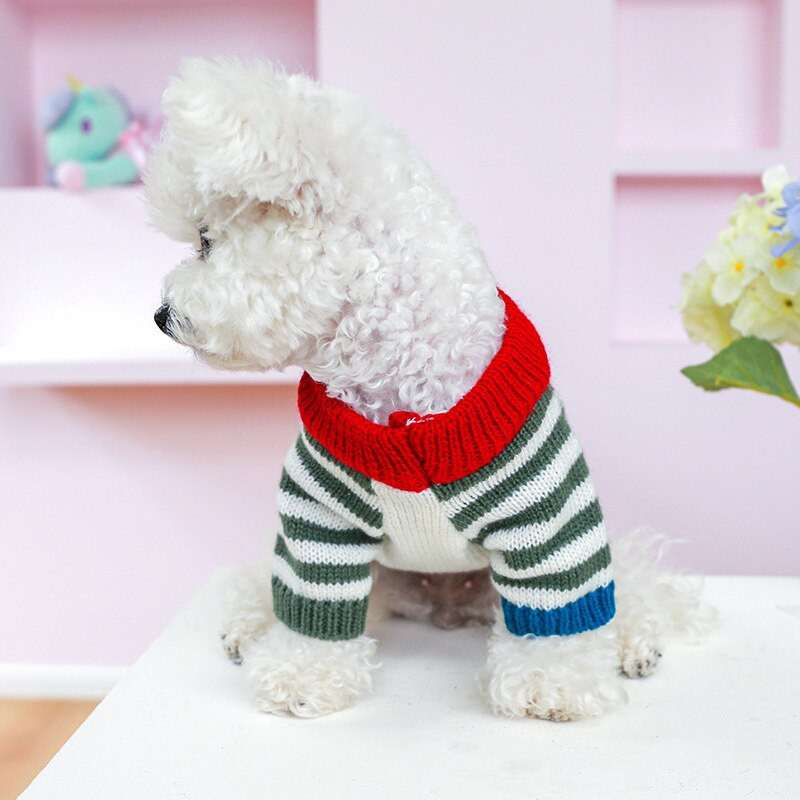 Vintage soe kampsun Sügistalvine koerte riided Lemmikloomade Väikeste Koerte Riietus Kassikutsikale Chihuahua Prantsuse buldogi kostüüm Lemmikloomad Üksused