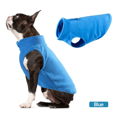 Iarnă fleece moale haine pentru câini pentru animale de companie Îmbrăcăminte pentru cățeluș haină pentru buldog francez Costume pentru pug jachetă pentru câini mici vestă chihuahua Yorks