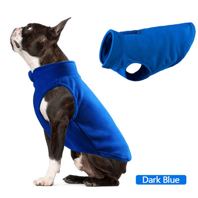 Iarnă fleece moale haine pentru câini pentru animale de companie Îmbrăcăminte pentru cățeluș haină pentru buldog francez Costume pentru pug jachetă pentru câini mici vestă chihuahua Yorks