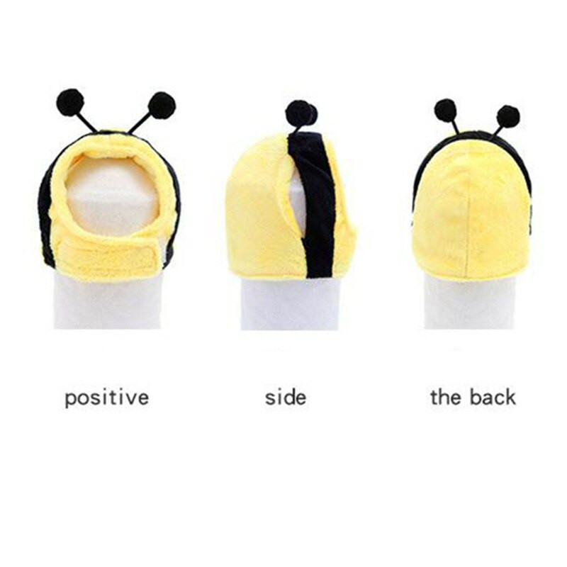 Καπέλο σκύλου για κατοικίδια γάτα Υπέροχα κινούμενα σχέδια Tigers Bee Cosplay Γάτα σκύλου Κοστούμια κεφαλής αποκριάτικων στολών Cosplay Προμήθειες για κατοικίδια