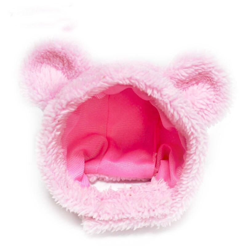 lahtised kõrvad, jõulukõrvitsamüts, armas lemmiklooma kostüüm, peakate, pildistamine, võrkpunane müts