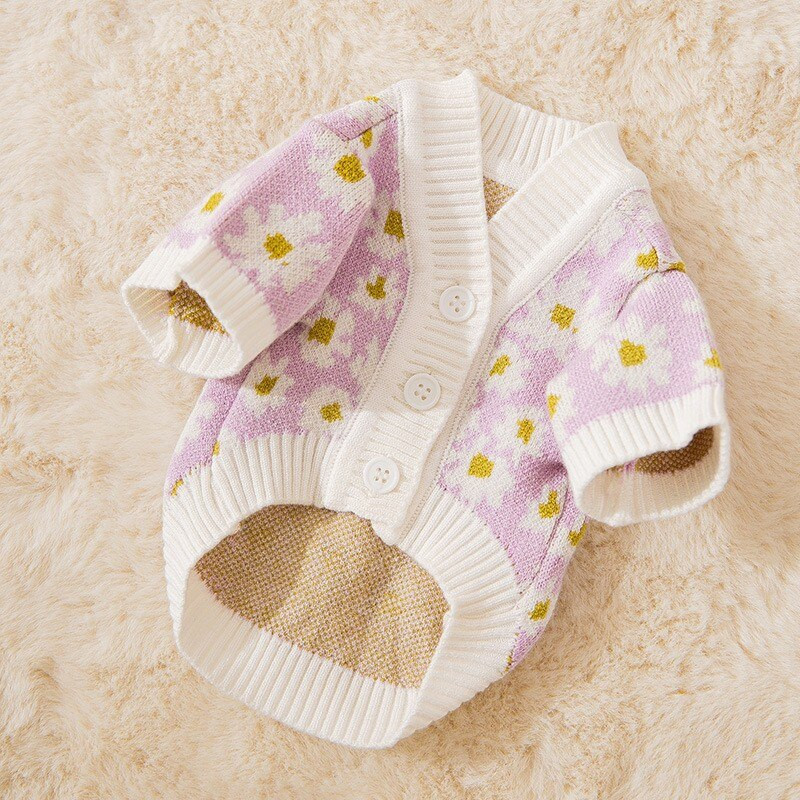 Zimné oblečenie pre psov, výšivka pre domáce zvieratá, farebne blokujúce spodné tričko, šteňa, obojnohý sveter, teplý plyšový sveter, mäkké potreby pre domáce zvieratá