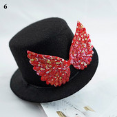 Elegantiškos džentelmeniškos kepuraitės, klasikinės dekoracijos, gimtadienio kepuraitės Keturių sezonų mados galvos apdangalai Kepuraitės šunų kačiukų vakarėlis naminių gyvūnėlių kepuraitės