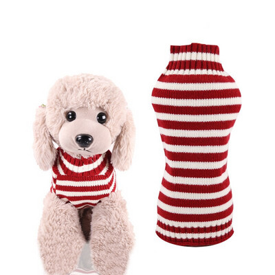 Pawstrip 8 Χρώματα Πλεκτά Ρούχα Σκύλου Ζεστά Small Dog Jumper Χειμερινό Παλτό Πουλόβερ Σκύλου Ζεστό πουλόβερ γάτας Ρούχα XS-XL