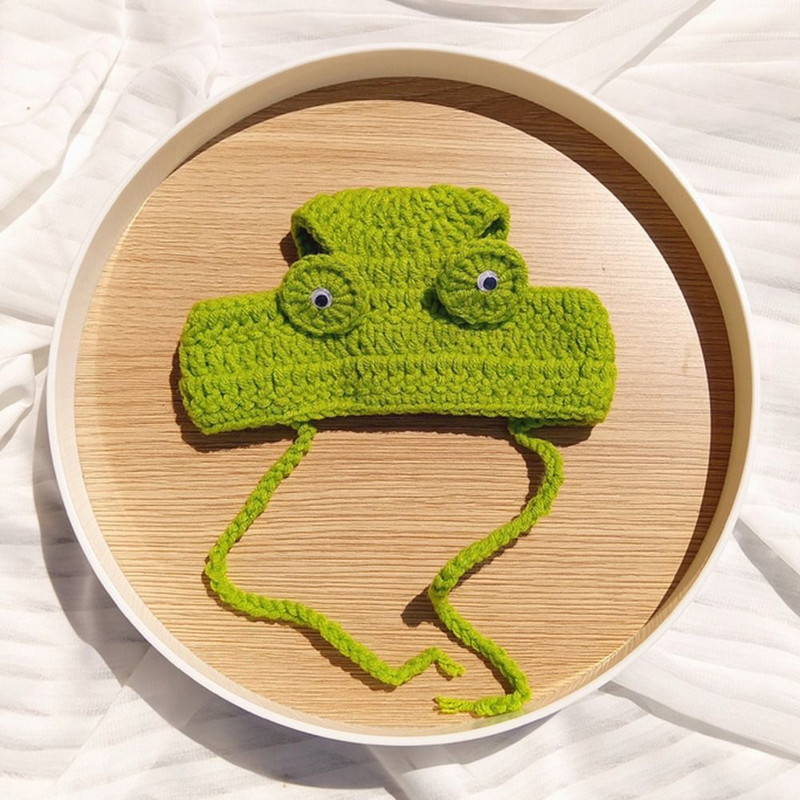 Moda za ublažavanje tjeskobe Zimska pletena kapa Navlake za uši za kućne ljubimce Pleteni mufovi za pse Topli štitnici za uši Topla kapa za psiće