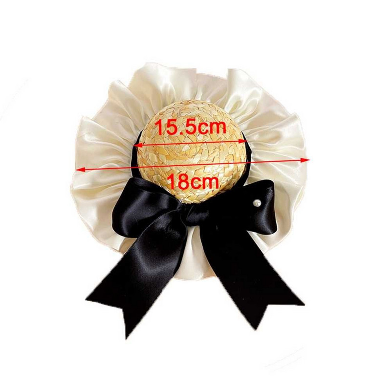 Accesorii de modă pentru animale de companie Articole pentru cap pentru animale de companie Accesorii pentru pisici Panglică pentru animale de companie Pălărie de paie Căciulă de câine Căciulă de soare pentru câine Recuzită Pălărie