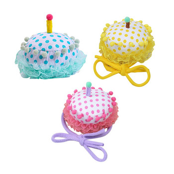 Шапка за торта за рожден ден Парти шапки, които могат да се перат за малки и средни кучета Тематично бебешко парти