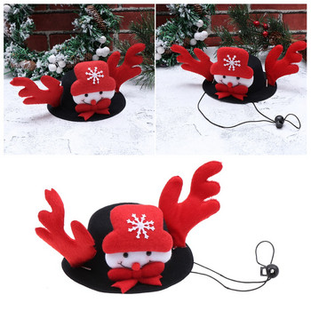 Καπέλο Dog Cat Christmas Petholiday Accessories Dogs Στολή Καπέλο Cosplay Decor Santa