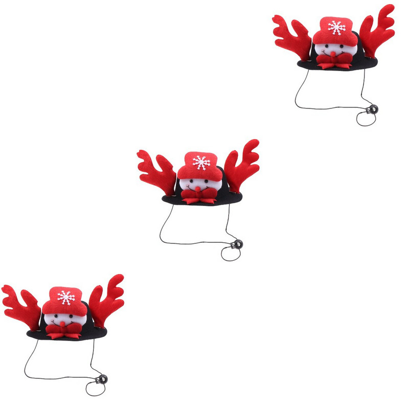 Klobúk pre psa a mačku, vianočné doplnky, doplnky pre domácich miláčikov, kostým pre psov, čiapka, cosplay dekorácia, Santa Claus 