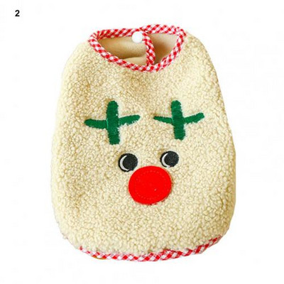 Χειμερινά ρούχα για σκύλους Πλεκτά ρούχα για κατοικίδια για μικρά σκυλιά Πουλόβερ κατοικίδιων ζώων Εκτύπωση κινουμένων σχεδίων Άνετα ζεστά αμάνικα πλεκτά μόδας για σκύλους