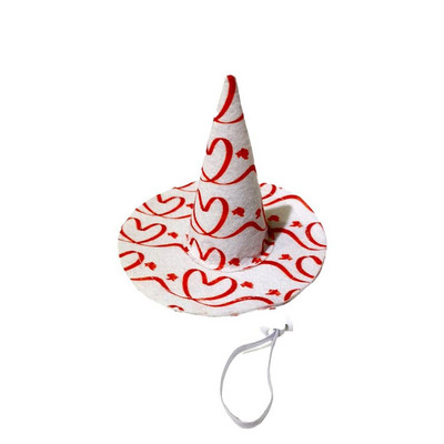 Lemmiklooma kutsika peakatte kangast Ystävänpäivä peokostüüm Lemmiklooma koera müts Reguleeritav trükitud mütsi müts fotorekvisiit kassilindude mao koerale