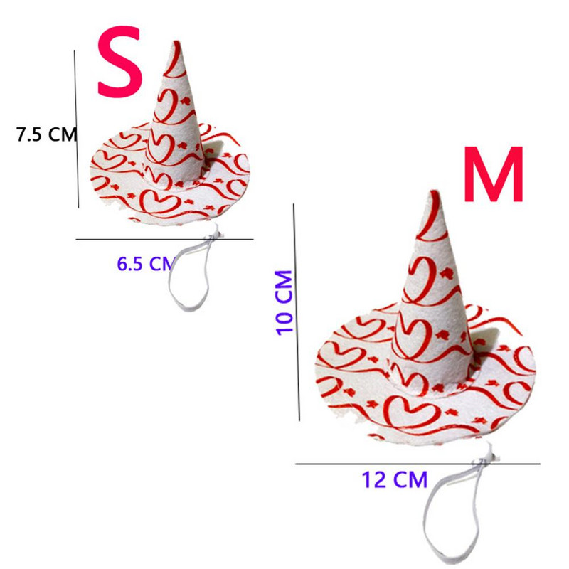 Lemmiklooma kutsika peakatte kangast Ystävänpäivä peokostüüm Lemmiklooma koera müts Reguleeritav trükitud mütsi müts fotorekvisiit kassilindude mao koerale