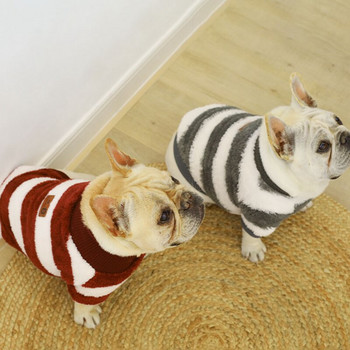 Пуловери за кучета MPK 2022 Нов пуловер за кучета с висока яка, много топъл, подходящ за студена зима, налични различни цветове