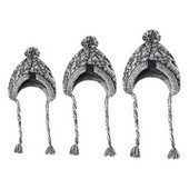 Pălărie de iarnă pentru câini, pentru buldog francez, mic, mediu, tricotat