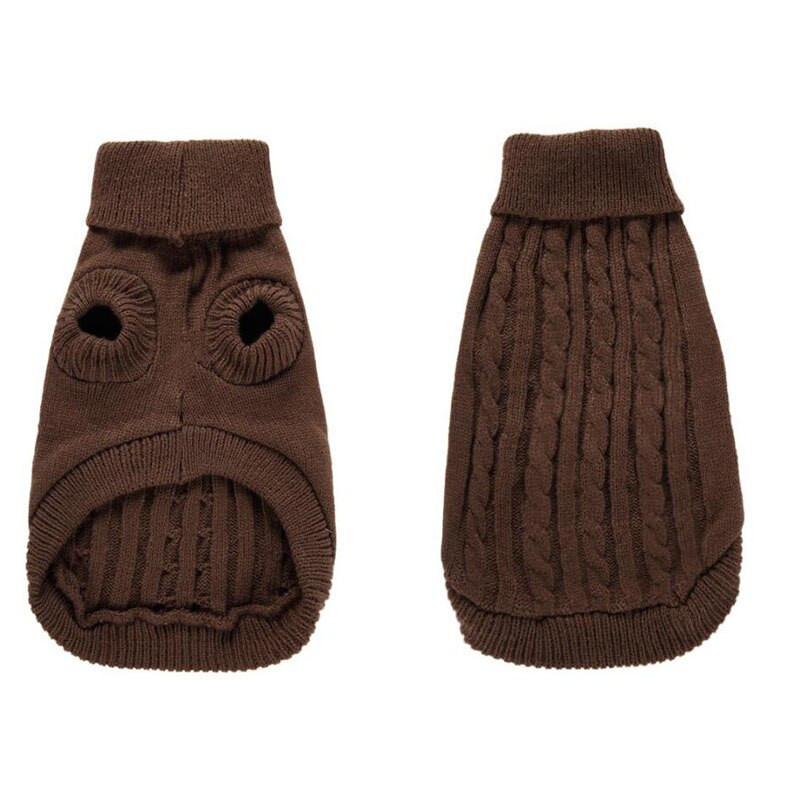 Pulover pentru câini călduros, iarnă, haine pentru animale de companie, pentru câini mici, mari, pisici, vestă, jachetă, tricotaje pentru cățeluș, chihuahua, buldog francez, costume pug