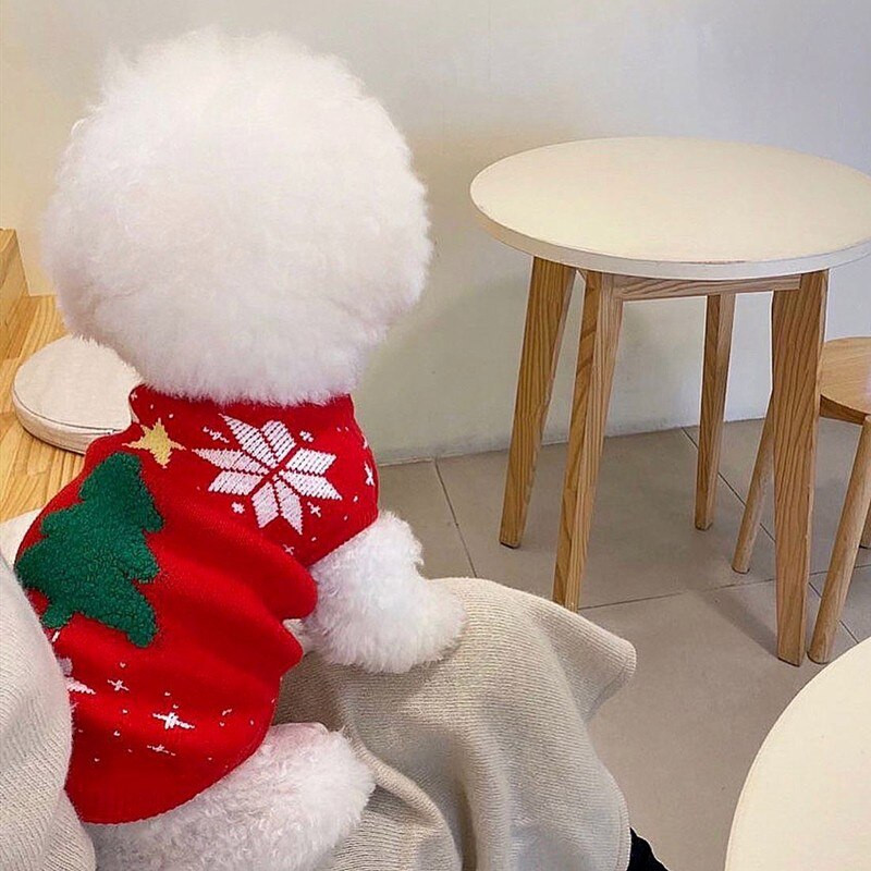 Vianočný sveter, jeseň/zima, oblečenie pre psov, roztomilé mikiny s kapucňou pre psov s motívom losa, flísová teplá bunda pre malých psov, oblečenie Ropa Perro