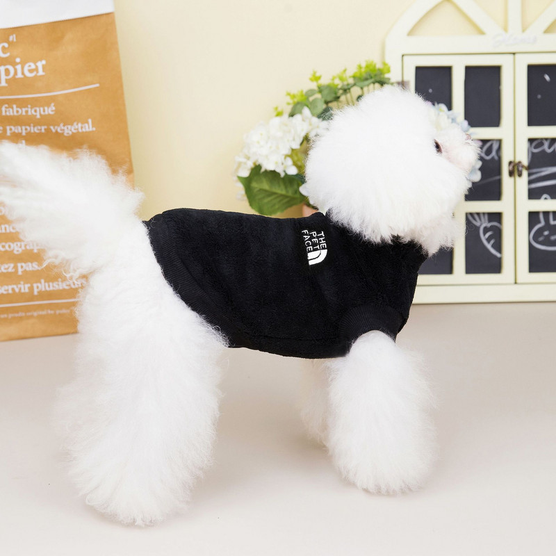 Lemmikloomariided Sügistalv Keskmine väike koer Kampsun Mood vest ühevärviline Pullover kassipoeg kutsikas Palus mantel chihuahua Yorkshire