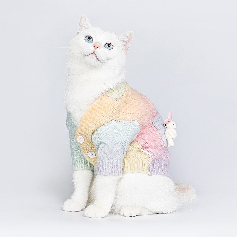 Koerad Villane Kampsun Väikesed Koerad Talvise Soojad Kootud Riided Lemmikkass Armsad Kampsunid Chihuahua Prantsuse buldogi kampsun Riided