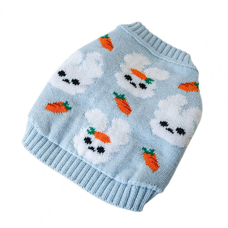 Lemmikloom Koer Kass Soe Kampsun Riietus Talvised Turtleneck Kootud Kutsika Riided Chihuahua Koerad Pullover Kardigan Vest riided Trav