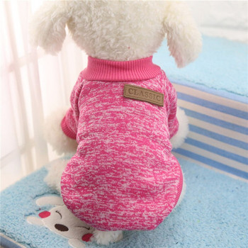 Hot Sale Ρούχα για σκύλους για μικρά σκυλιά Μαλακά πουλόβερ για σκύλους για σκύλους Καλοκαιρινά ρούχα Chihuahua Κλασική στολή για κατοικίδια Ropa