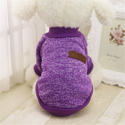 Reducere caldă Haine pentru câini pentru câini de talie mică Pulover moale pentru câini pentru pisici Haine de vară pentru câini Chihuahua ținută clasică pentru animale de companie Ropa