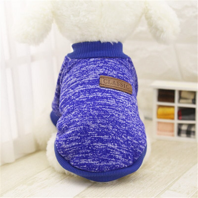 Reducere caldă Haine pentru câini pentru câini de talie mică Pulover moale pentru câini pentru pisici Haine de vară pentru câini Chihuahua ținută clasică pentru animale de companie Ropa