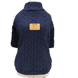 Prázdne oblečenie pre domáce zvieratá, jeseň/zima, dlhý rukáv, teplý sveter na zips pre malého a stredného psa, bišóna, čivavu, šteňa, sveter