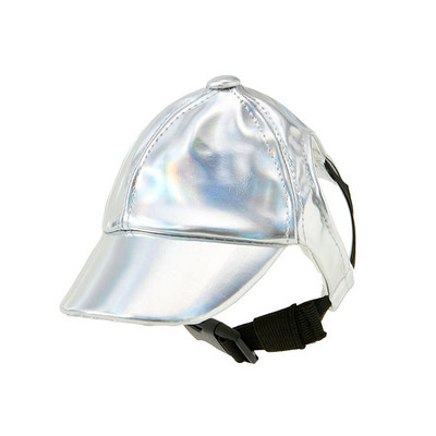 Chladiace klobúky pre psov, vonkajšia slnečná clona pre psa, mačku, šteniatko, baseballová čiapka, športová čiapka pre psov s nastaviteľným popruhom na bradu, vodotesná PU čiapka pre domáce zvieratá