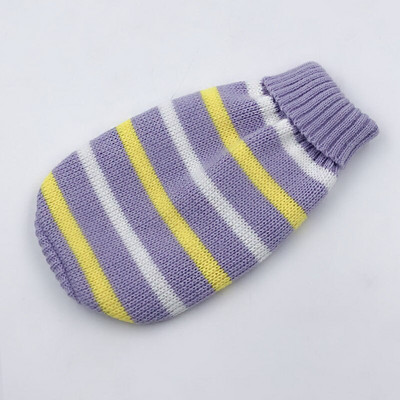 2021 m. žiemos animacinių filmų drabužiai šunims Šilti kalėdinio stiliaus megztiniai mažiems šunims Naminių gyvūnėlių drabužiai Paltai Mezgimas Nerto audinio gobtuvas