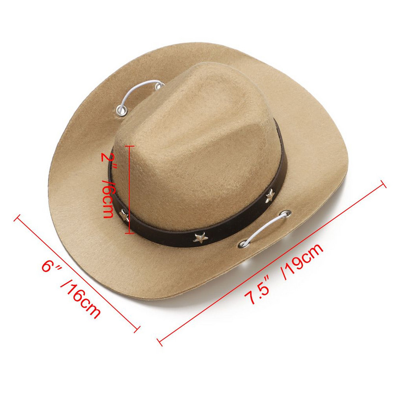Accesoriu foto de vară reglabil în aer liber Câini Pisici Crăciun pentru cap Câini Căciuli pentru pisici Pălărie pentru câine Pălărie de cowboy