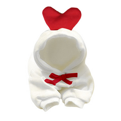 Χαριτωμένα φρουτένια ρούχα για σκύλους για μικρά σκυλιά Φούστες με κουκούλα ζεστά φλις ρούχα για κατοικίδια Παλτό για κουτάβι γάτα στολή για τζάκετ για κουτάβι