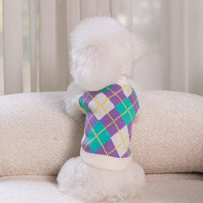 Pet Snowcoat Σκύλος Πλεκτό Πουλόβερ Schnauzer Cat Ρούχα Φθινοπώρου/Χειμώνα Bichon Pullover Παπούτσια για κουτάβι Ζεστά ρούχα