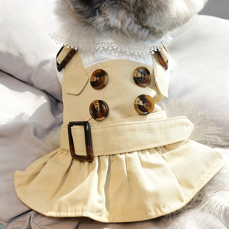 Kevad/suvi uus lemmikloomade koera kleit Teddy väikese koera riided