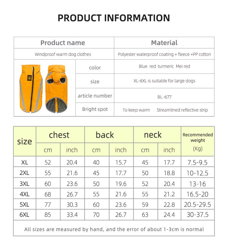 Veekindlad koerariided Lemmiklooma mantel Talvine soe vest polsterdatud tõmblukuga jope Koerariided väikestele ja keskmistele suurtele koertele Koera näokomplekt