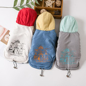 Haina din bumbac la modă pentru câini de companie, îngroșată, caldă, pentru căței, pentru câini de talie mică, mijlocie, teddy, bichon, pomeranian, costume de iarnă