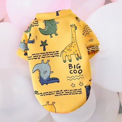 Kevadised disaineri koerariided kutsikate kostüümide mantel väikestele keskmistele koertele Kootud kassi kampsun Lemmikloomariided Chihuahua buldogidele