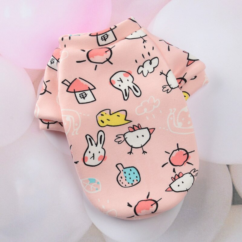 Kevadised disaineri koerariided kutsikate kostüümide mantel väikestele keskmistele koertele Kootud kassi kampsun Lemmikloomariided Chihuahua buldogidele