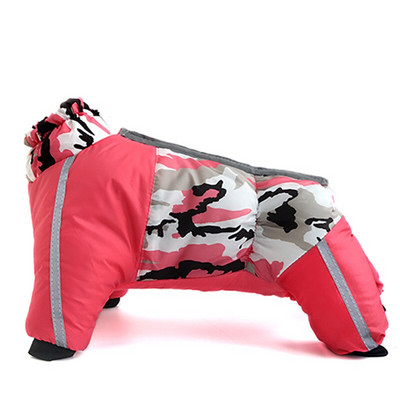 Koera mantel jakk Talvine Luksus Suur Suur Väike Keskmine Koer Disainer Riided Kostüümid Kombinesoonid Soe Paks Veekindel Sport Õues