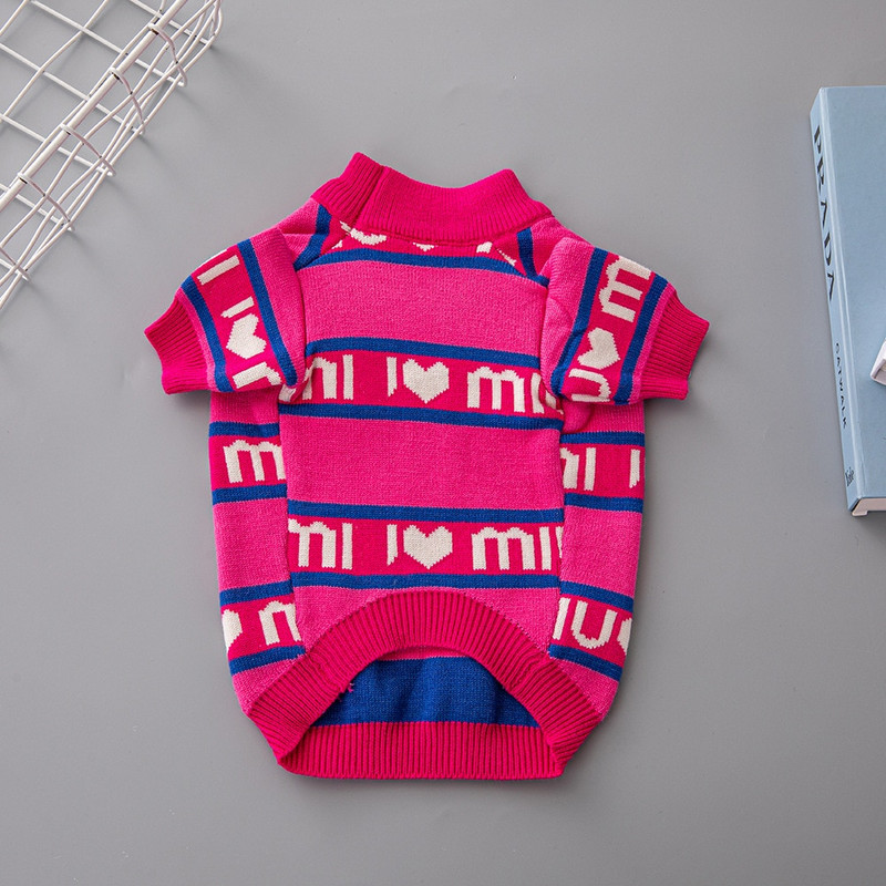 Lemmiklooma Koerad Kassid Kootud Kampsun Sügis Talv Kahekordne Paks Soe Pullover Kutsika Riided Mood Väikesed Keskmised Lemmikloomariided Lemmikloomade riided